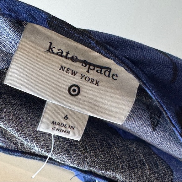 Kate Spade X Target Classic Rose Navy Blue Black Floral
Linen Blend Jumpsuit 6 - Picture 14 of 15